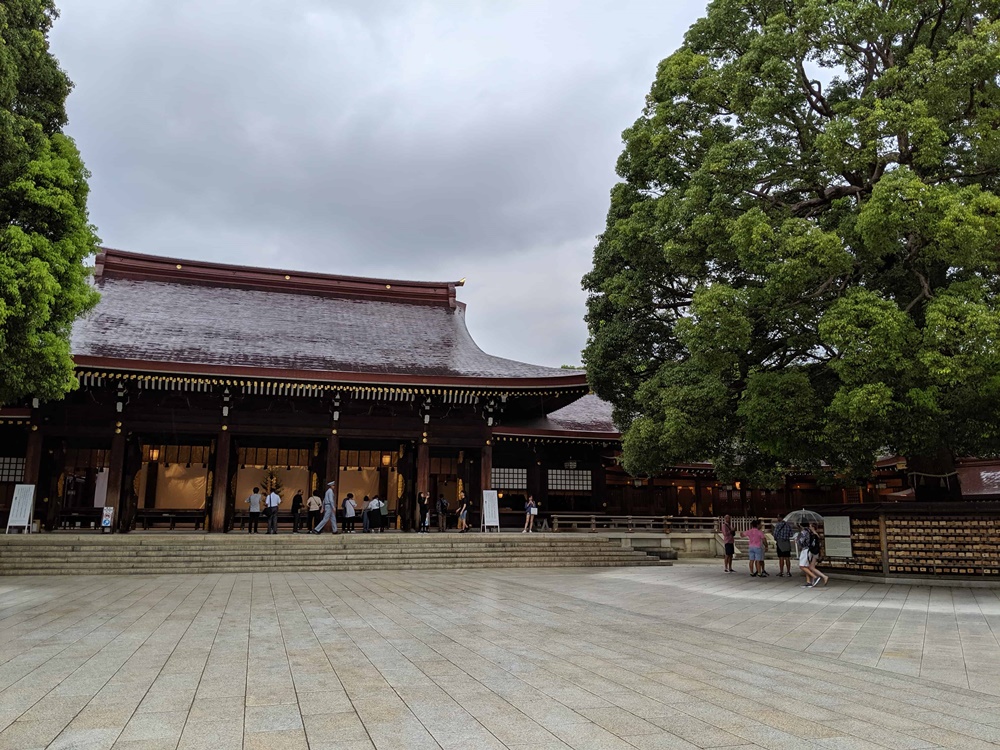 明治神宮一隅