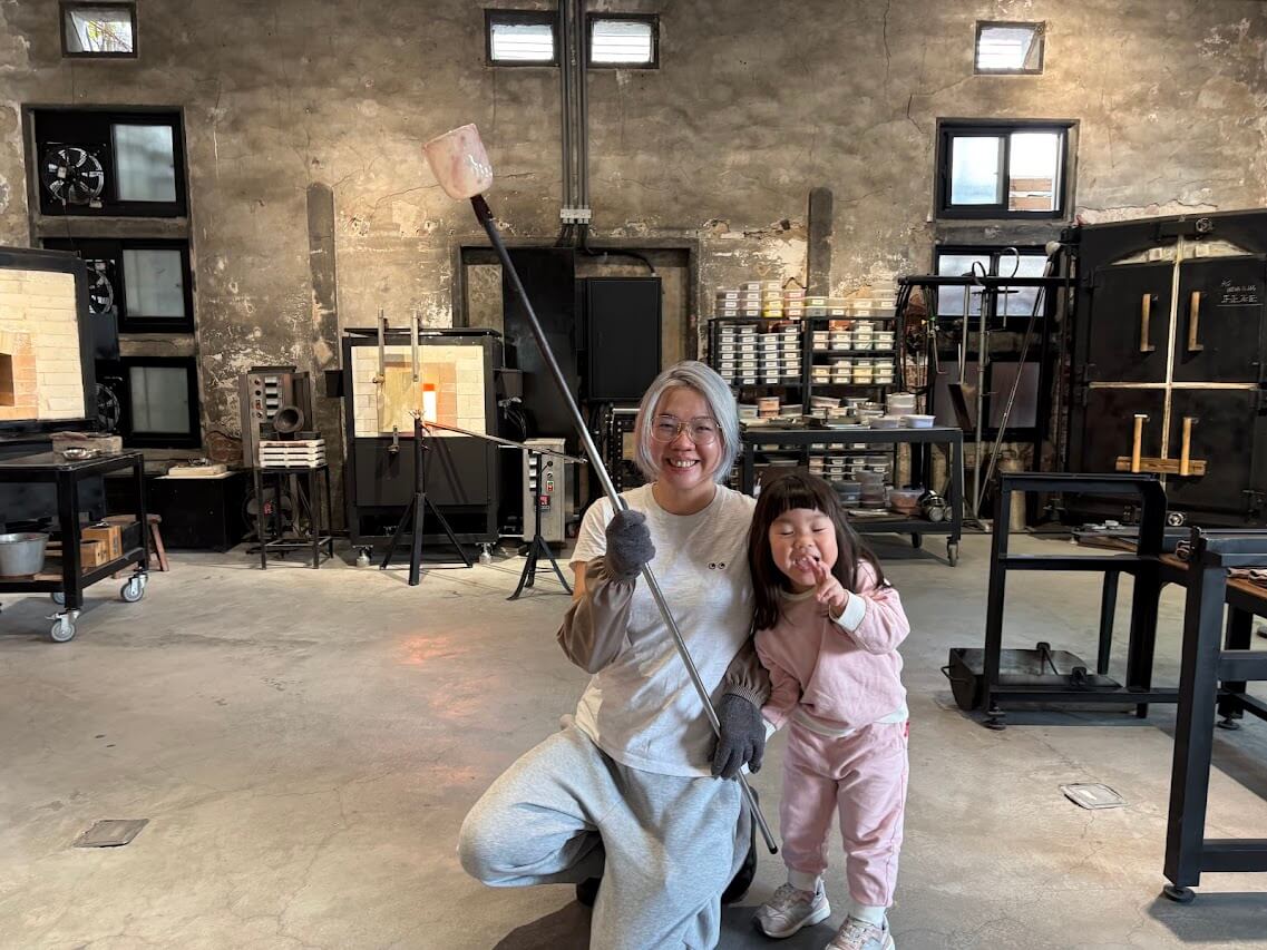 紅琉璃-吹玻璃體驗課程完成