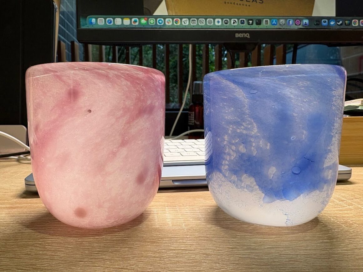 紅琉璃-玻璃吹塑課程成品