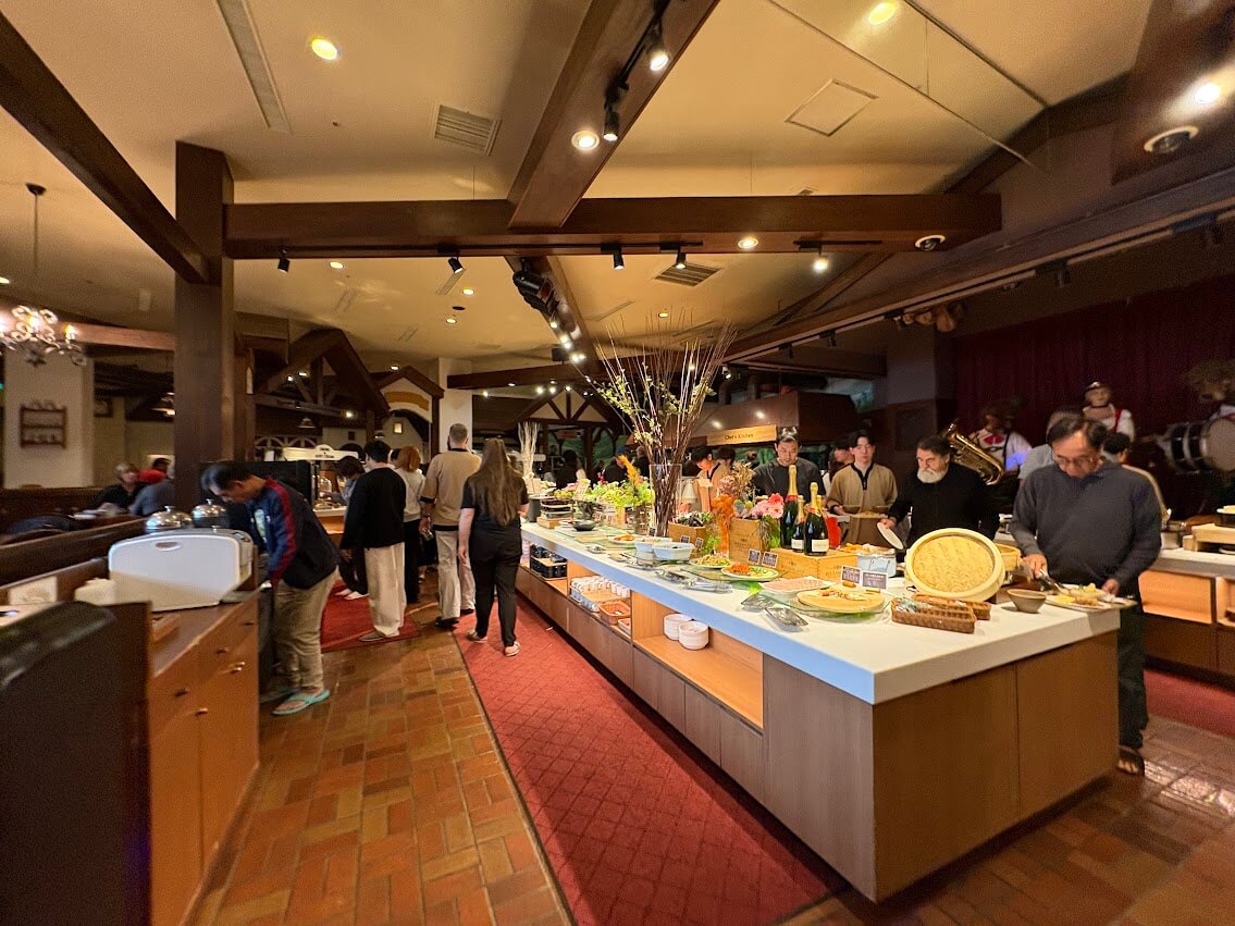 Oktoberfest自助餐餐台