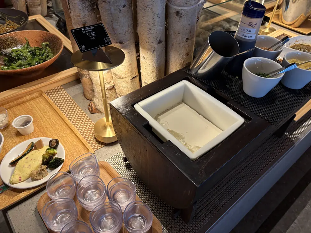 SAPPORO HOTEL by GRANBELL 早餐 超好吃豆腐