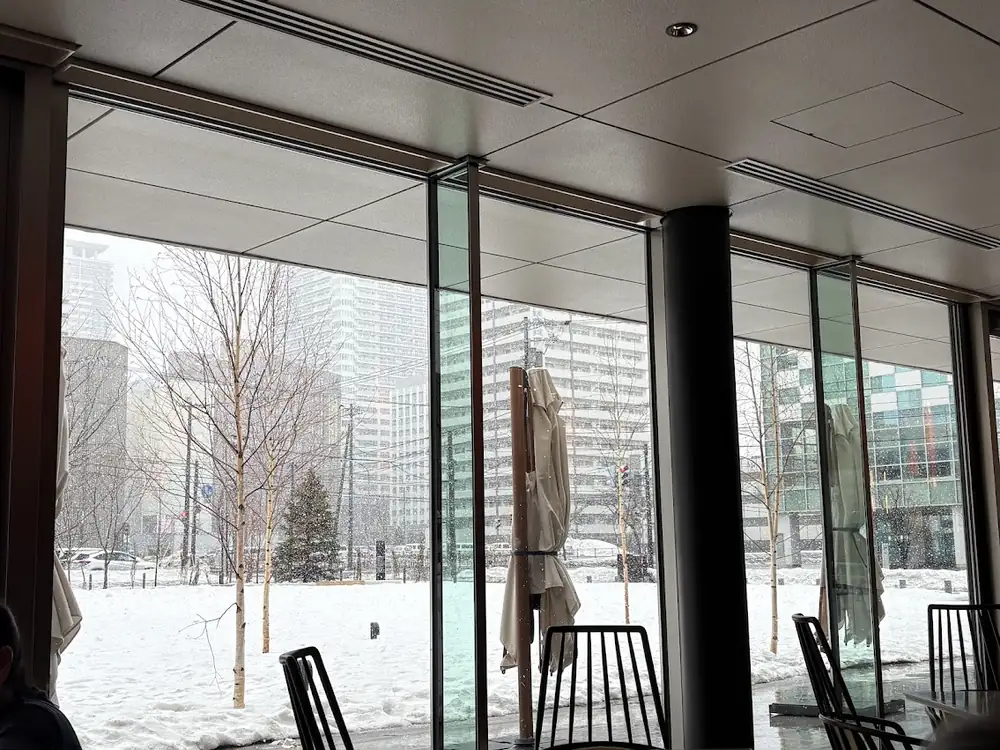 SAPPORO HOTEL by GRANBELL 早餐戶外景色
