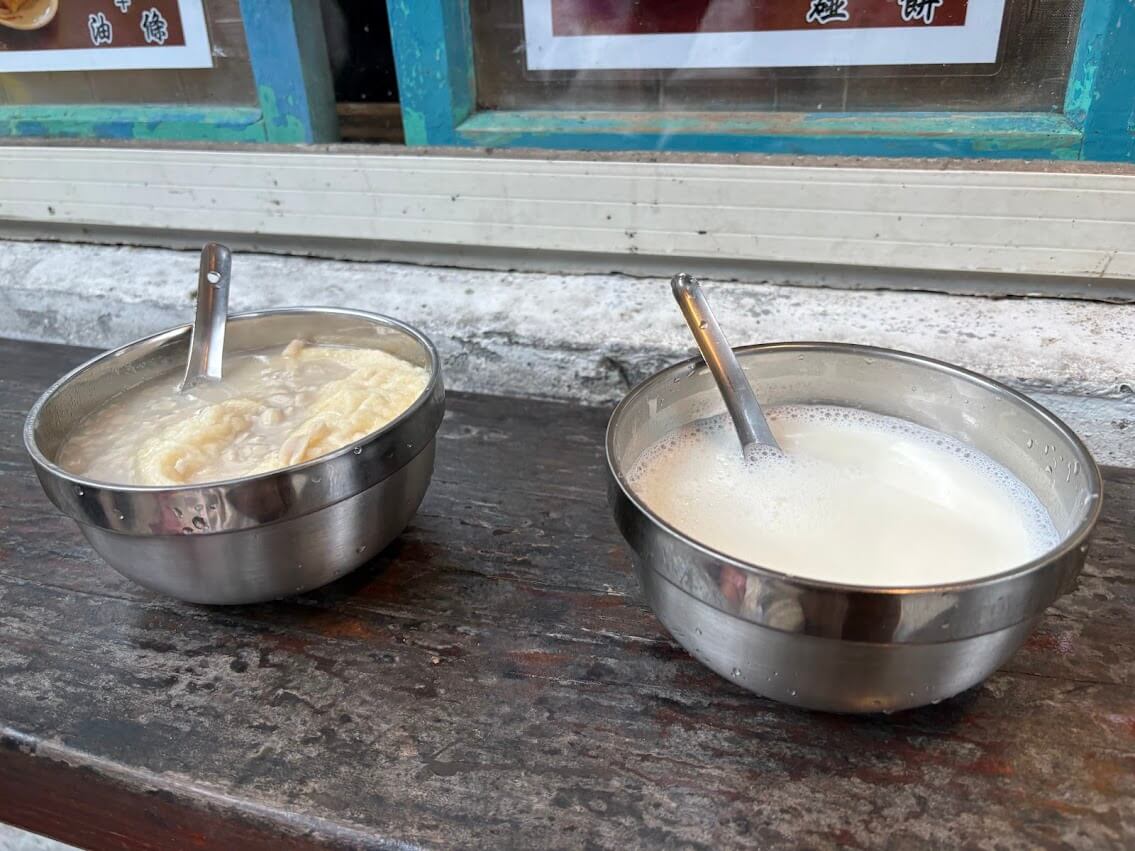 平溪古早味麵茶-杏仁茶與花生湯椪餅