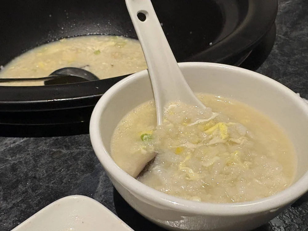 漉 海鮮蒸氣鍋 最後的粥