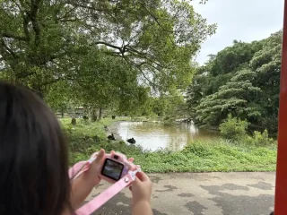 六福村遊園火車導覽2