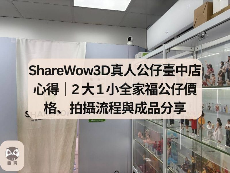 ShareWow 3D 真人公仔臺中店