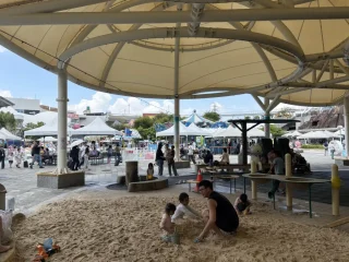 兒童新樂園一樓沙坑洗手台