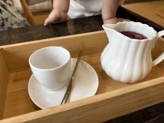 台中國家漫畫博物館-花覓茶菓店果茶