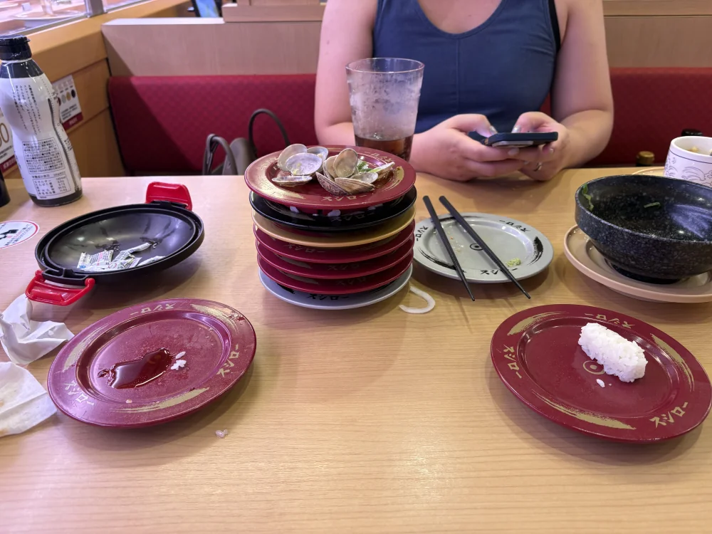 壽司郎台中遠雄店-吃完