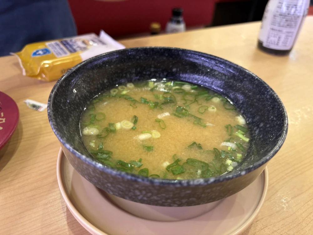 壽司郎台中遠雄店-味噌湯