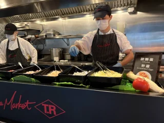 大直英迪格早餐餐檯5