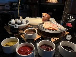 大直英迪格早餐餐檯6