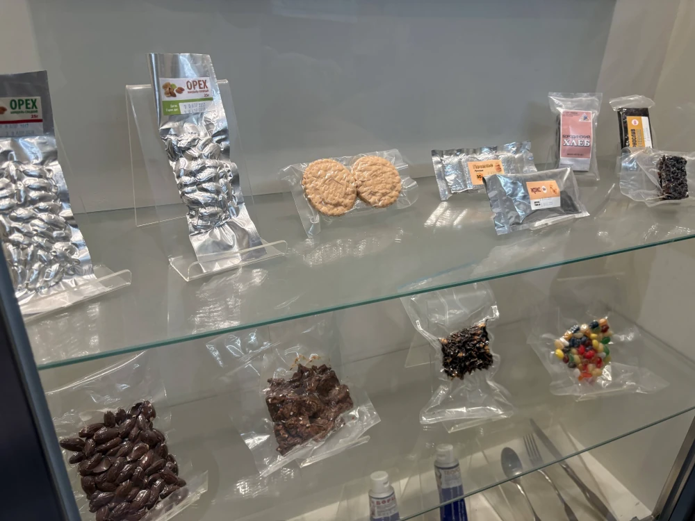 天文館-展場一樓-太空食物