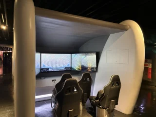 天文館-展場二樓-模擬太空船