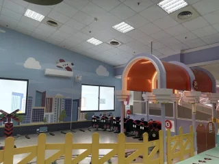 安樂區室內兒童樂園-小火車3