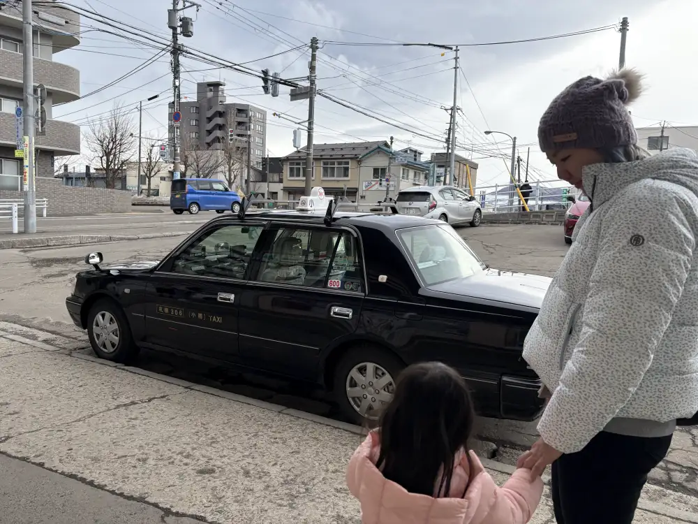 日本-JR車站外計程車