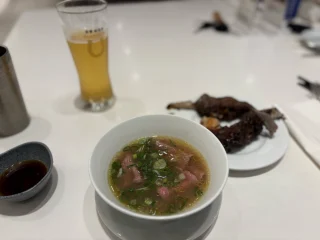 旭日全日Buffet-取餐-牛肉湯