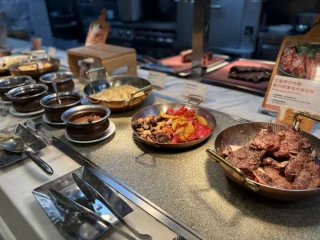 旭日全日Buffet-餐台-熱菜