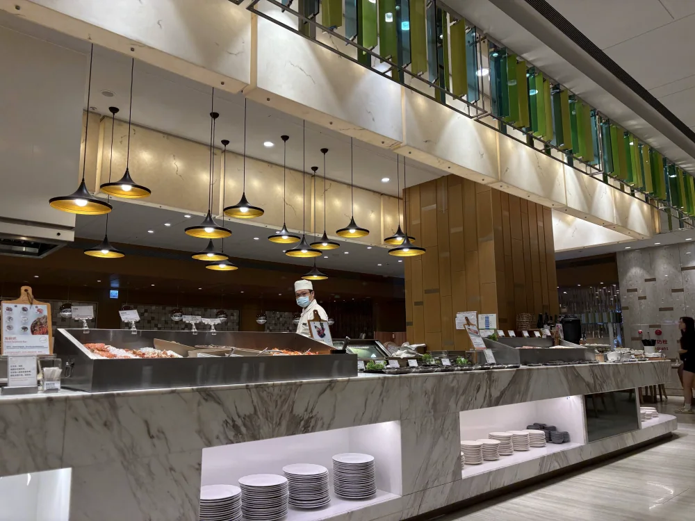 旭日全日Buffet-餐台