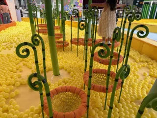 中山區室內兒童樂園-花朵步道