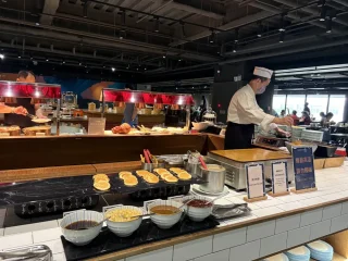 台中鳳凰酒店-早餐-鳳凰食號餐檯2