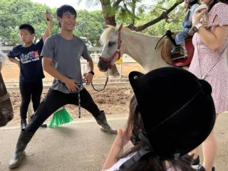 東海大學馬場-騎馬教學-小孩3