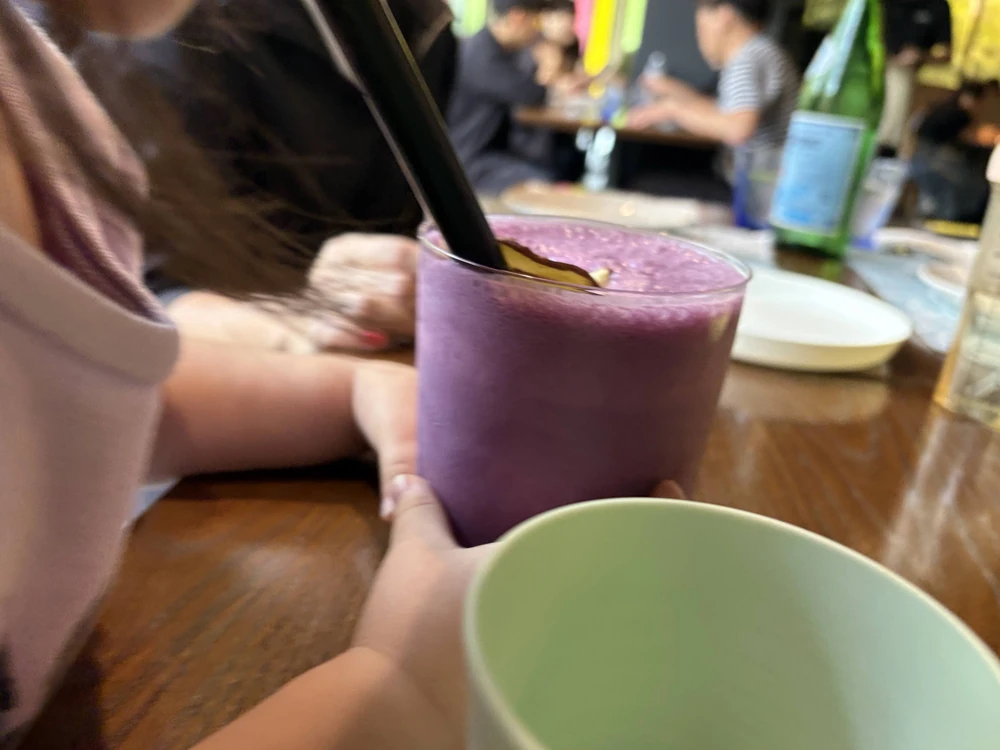 皮諾可可餐廳-餐點-藍莓蘋果果昔