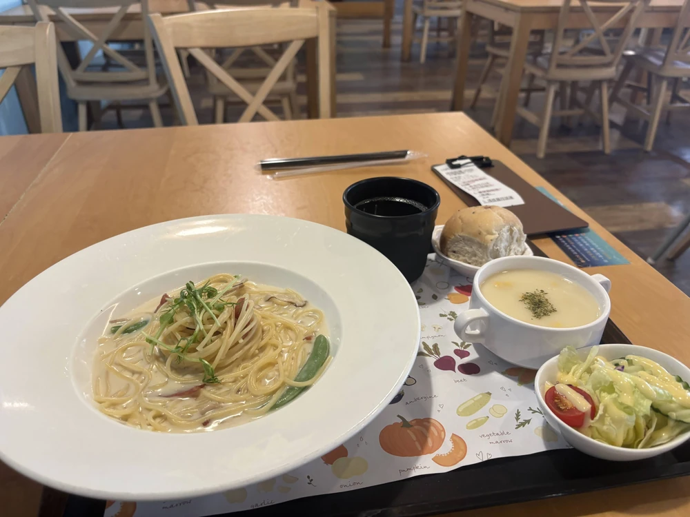赤腳丫生態農莊-餐點-義大利麵