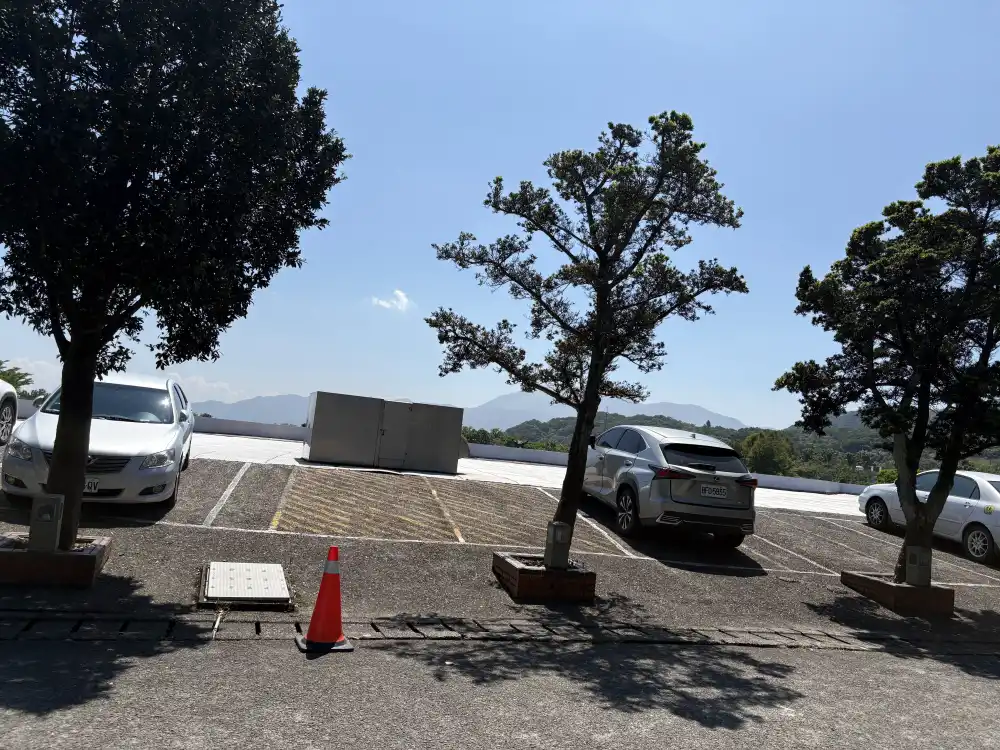 朱銘美術館-戶外停車場